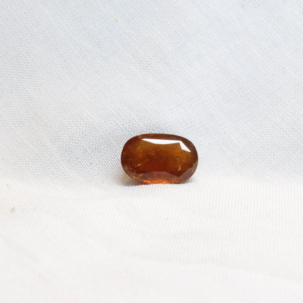 Original & natural Hessonite Garnet Gomed- 8.20ct with fentastic cut, colour, clarity, shape (S0003 -A1)