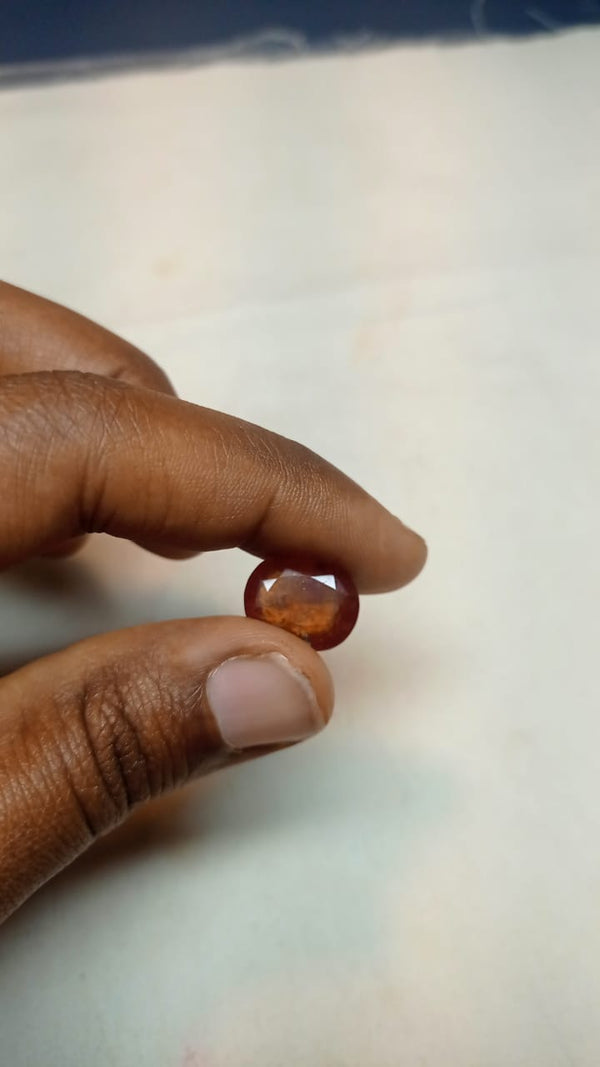 HESSONITE GARNET/GOMED(S0008 - A1)-8.70 CARATS